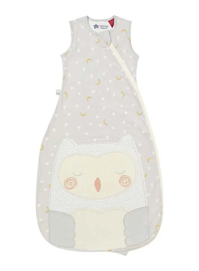 Premium Baby Sleep Bag Soft Cotton-Rich Fabric Hip-Healthy Design (6-18 Months, 1.0 Tog, Ollie The Owl) ft6n9
