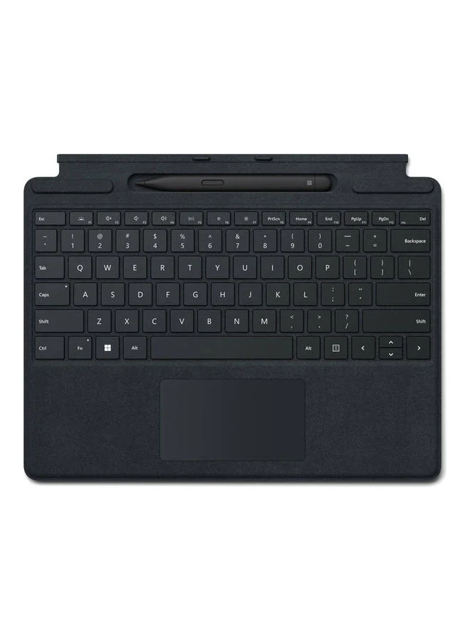 Professional Wireless Signature Keyboard with Slim Pen 2 (Black, 1 Pack) 4jsui