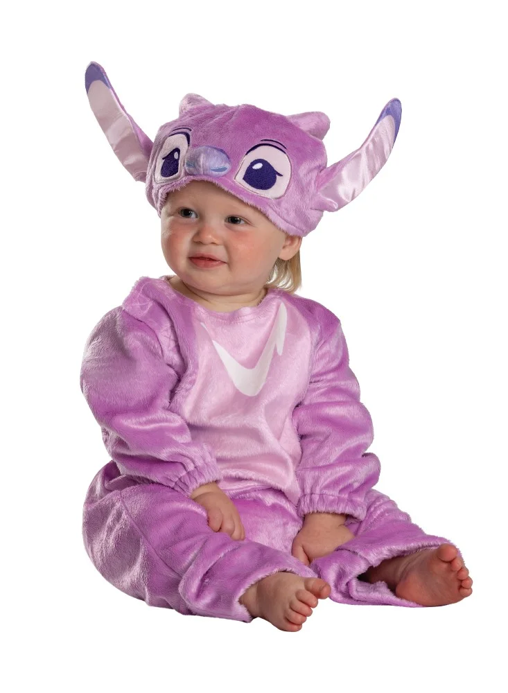 Party Centre Angel Character Costume for Toddler Girls (Premium Polyester Dress-Up Outfit) 0wge9