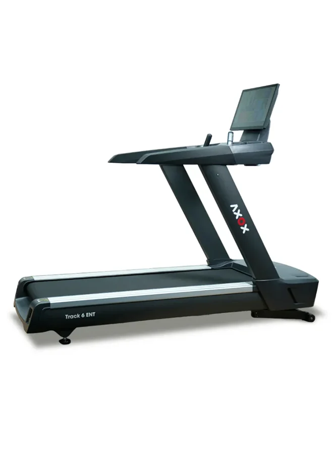 AXOX Commercial Treadmill Fitness Track 6 with 6.0 HP Motor and 15 Incline Levels (180 kg Capacity) pv7tw