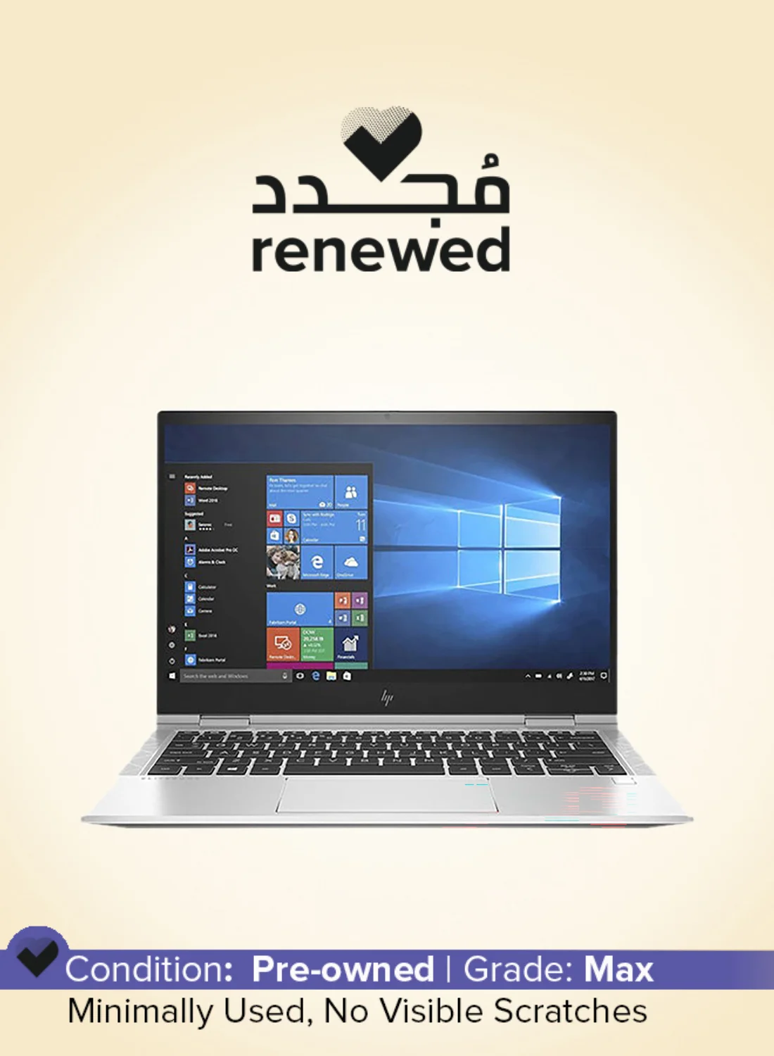Premium Refurbished Business Laptop 13.3-Inch Display, Intel Core i5, 8GB RAM, 256GB SSD, Windows 11 Pro (Silver, 13.3-Inch) fwv76
