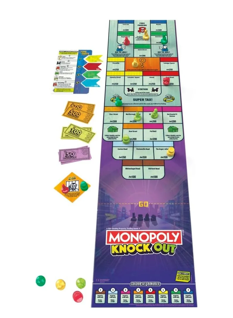Family Party Board Game Knockout Edition Interactive Tabletop Strategy Game for Kids and Adults phpv9