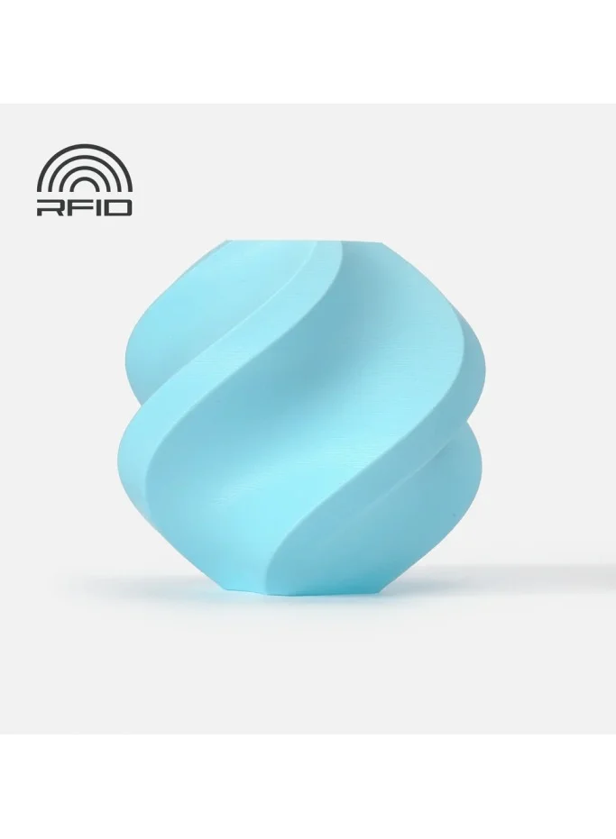 Premium Matte PLA 3D Printing Filament (Ice Blue, 1.75mm, 1kg Spool) 756rb