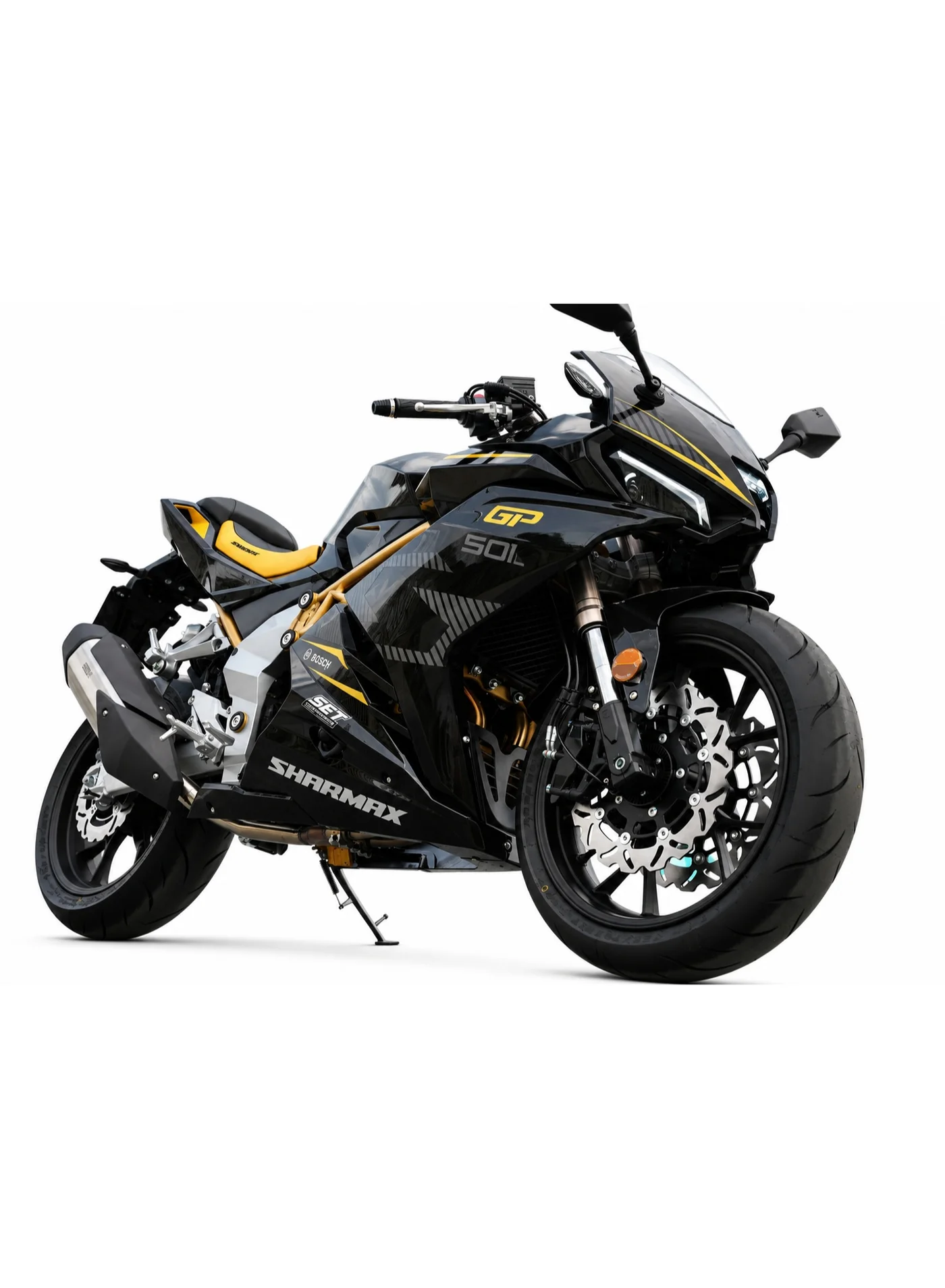 SHARMAX GP 501 L Supersport Motorcycle 400cc 45HP Twin Cylinder Liquid-Cooled EFI 6-Speed Dual Channel ABS (400cc) 1yj17