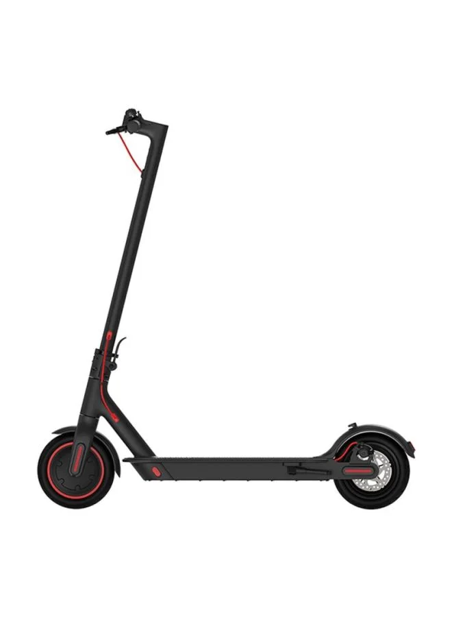 Smart Electric Scooter Foldable Commuter Vehicle with 8.5-inch Pneumatic Tires (Black, 1 Unit) hft3d