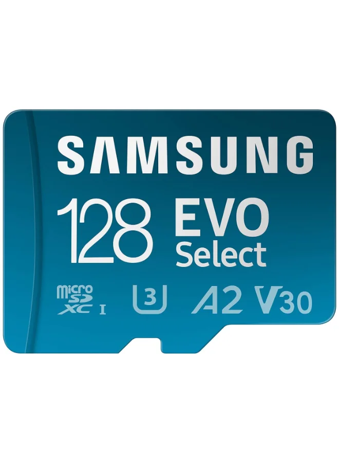 Premium Micro SD Memory Card with Adapter (128GB, UHS-I U3 V30) High-Speed Storage for Smartphones Tablets and Gaming Consoles s347j