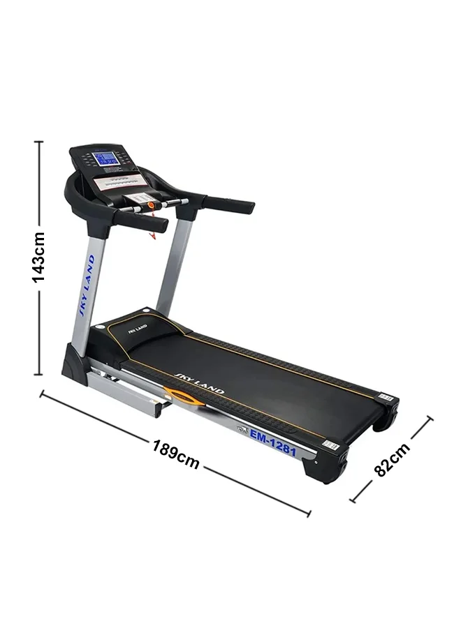 Sky Land Commercial Treadmill with 4.5 HP AC Motor and Built-in Speaker (189x82x143cm) 6hho9