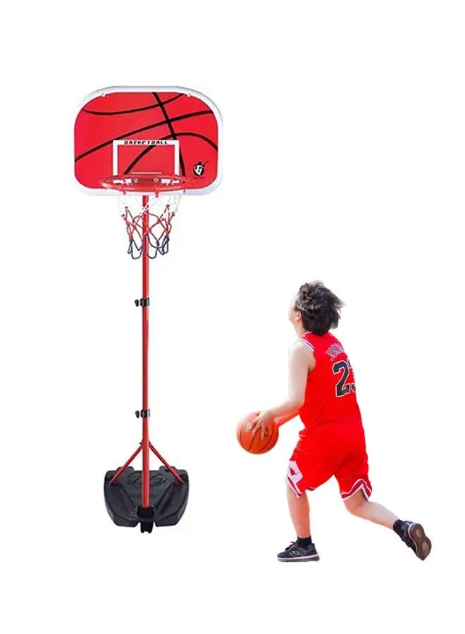 JSAITOYS Portable Basketball Hoop System Premium Training Equipment for Kids (Adjustable Height, Indoor and Outdoor Use) d9r3l