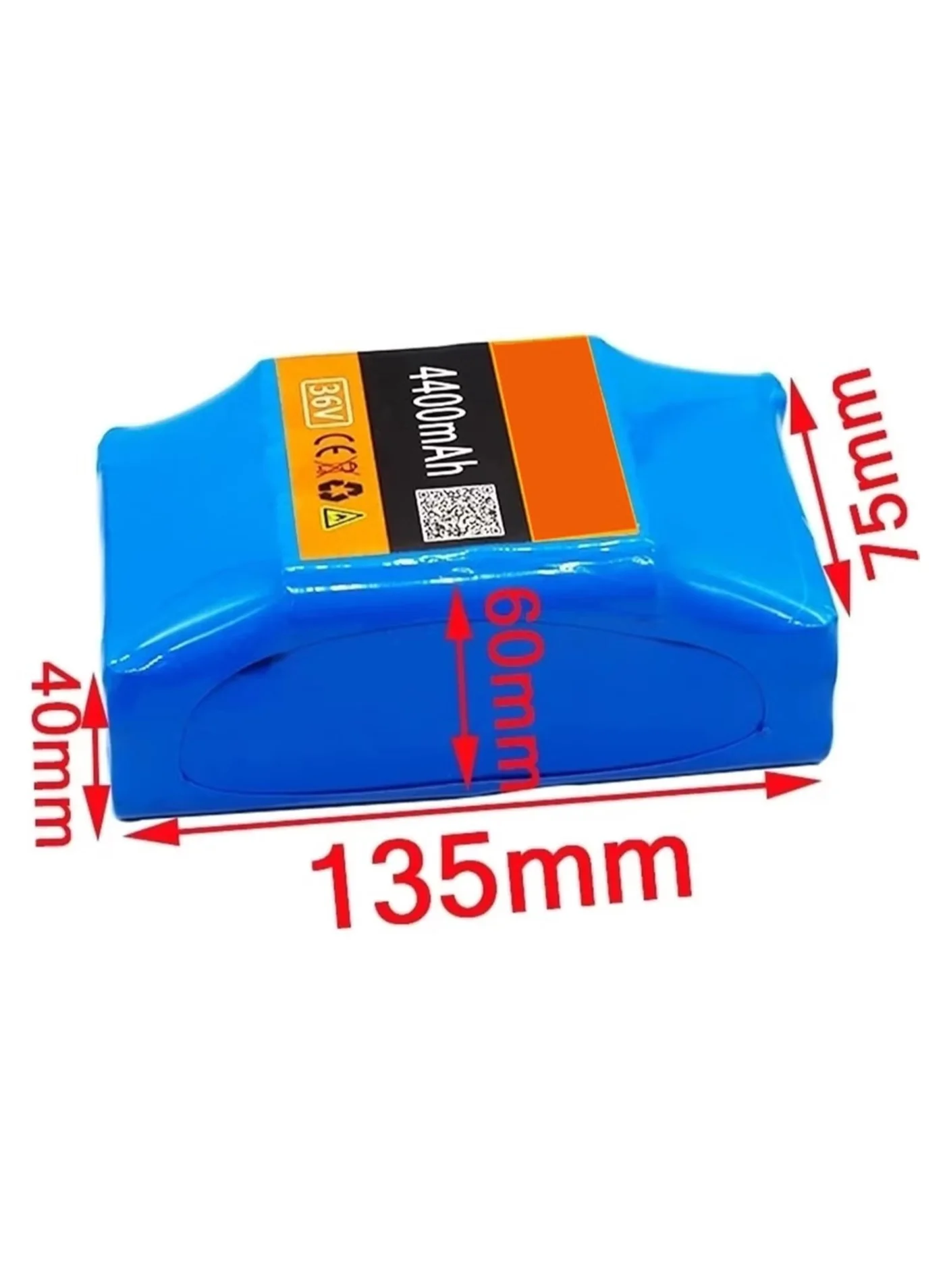 TIGER 36V 4.4Ah Lithium Ion Battery Pack with XT60 Plug for Electric Scooters and Balancing Vehicles (10S2P, 4400mAh) thtmo