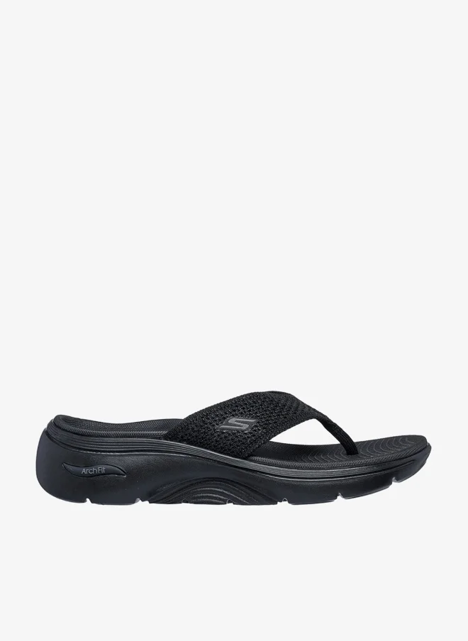 Premium Arch Support Walking Sandals for Women Lightweight Comfortable Footwear (Black, 38 EU) 0ttvr