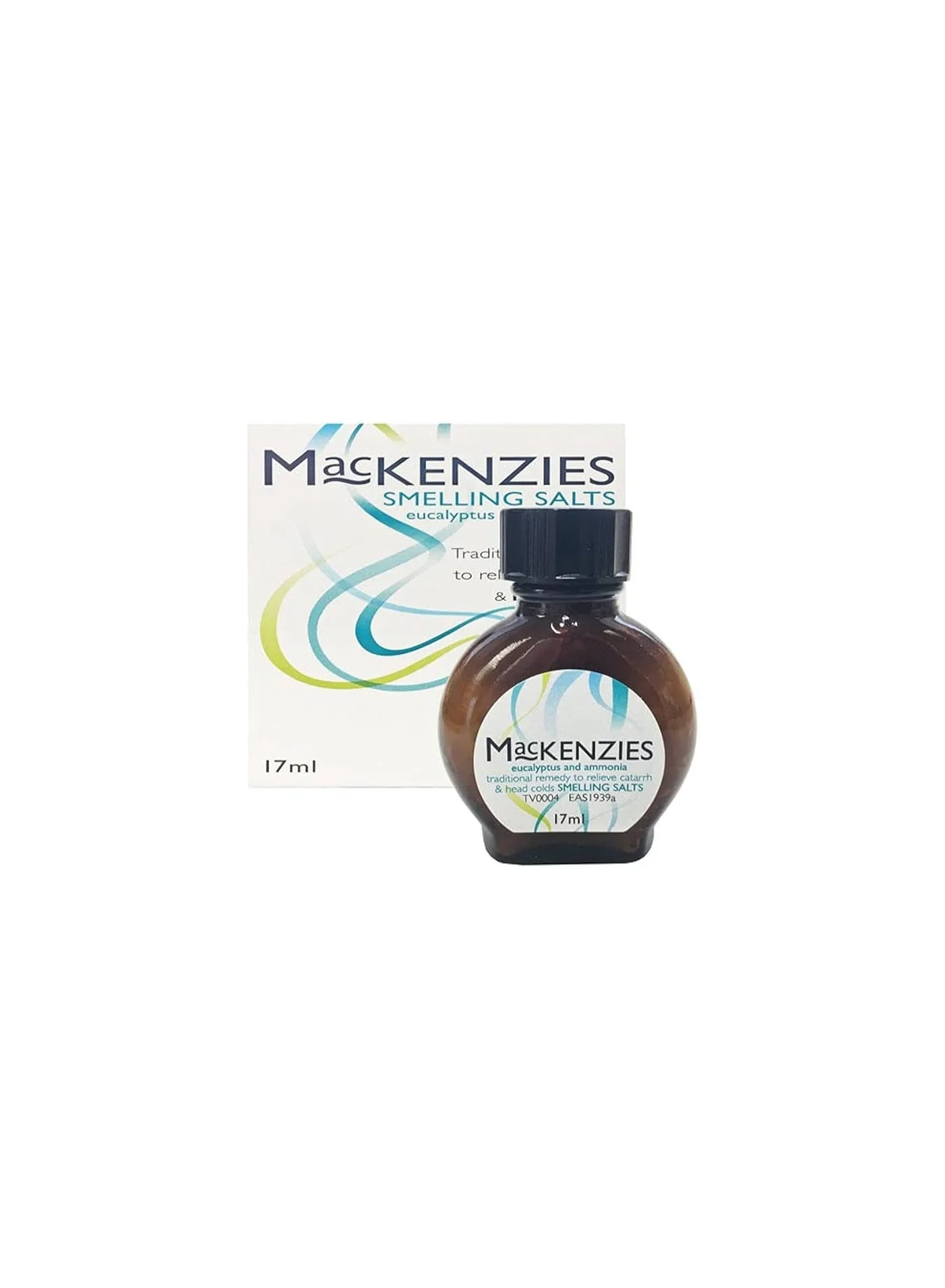 MacKenzies Smelling Salts Eucalyptus and Ammonia Formula (17 mL) yjrbn