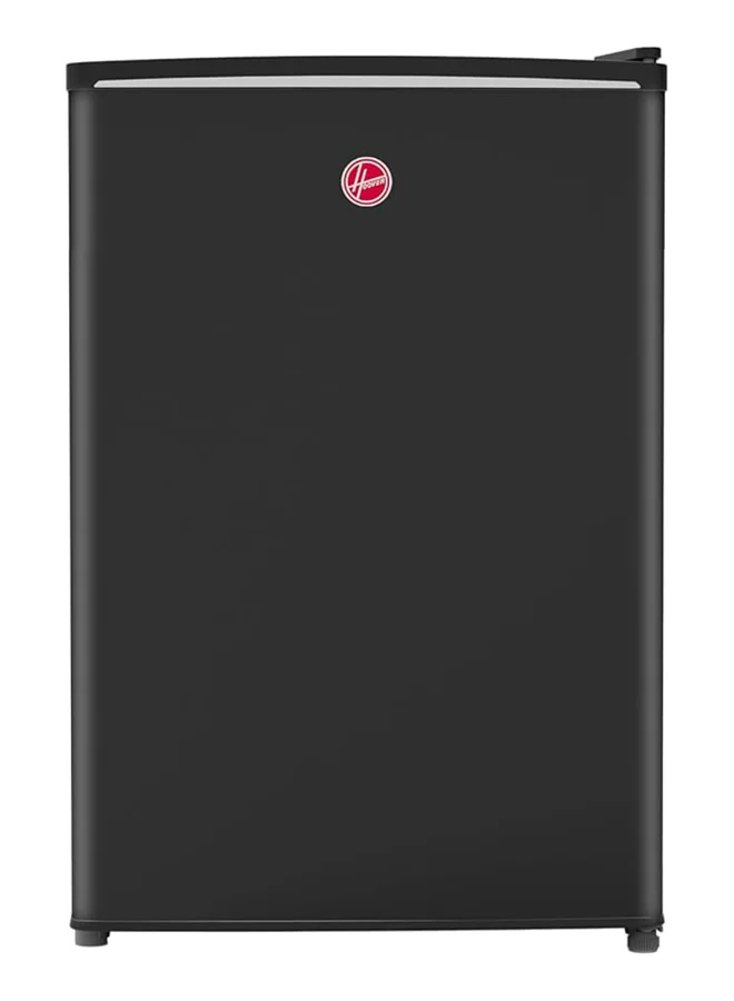 HOOVER Compact Single Door Refrigerator with Freezer Compartment, Adjustable Thermostat, Removable Shelf (Black, 92 L) ayzd0