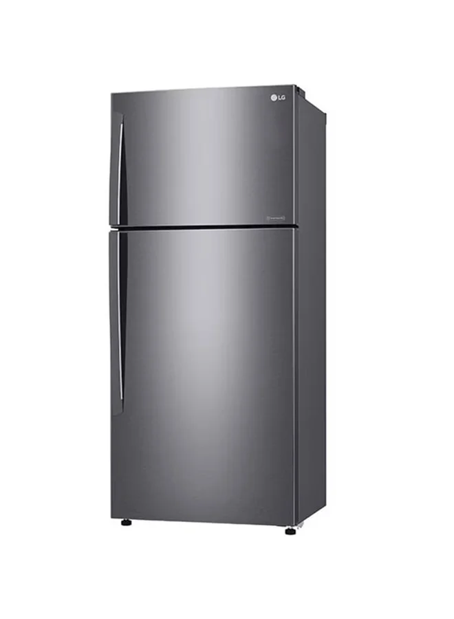 Premium Top Mount Double Door Refrigerator with Smart Inverter and DoorCooling Technology (Dark Graphite, 509L) 1qby2