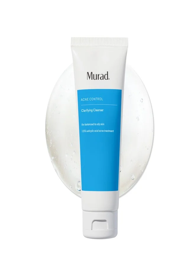 Clarifying Facial Cleanser with Salicylic Acid and Green Tea Extract for Oil Control and Deep Pore Cleansing (150 mL) 5fk0h