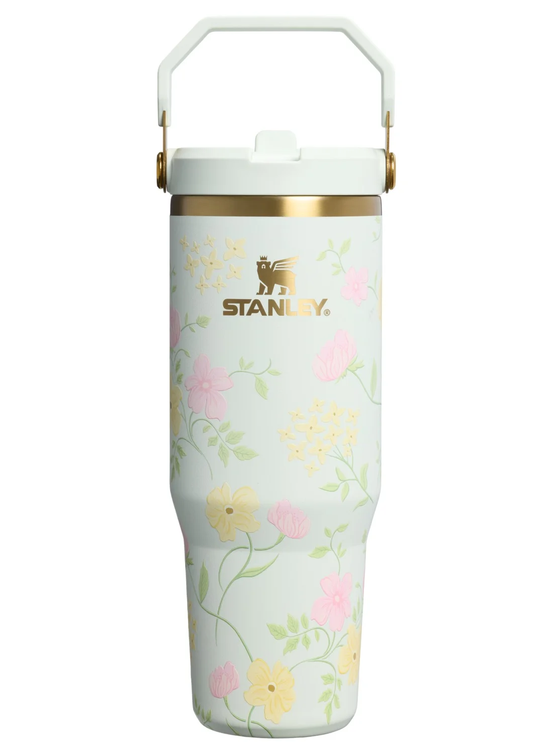 Premium Stainless Steel Vacuum Insulated Tumbler with Straw and Flip Lid for Home Office and Travel (887 mL) bmiul