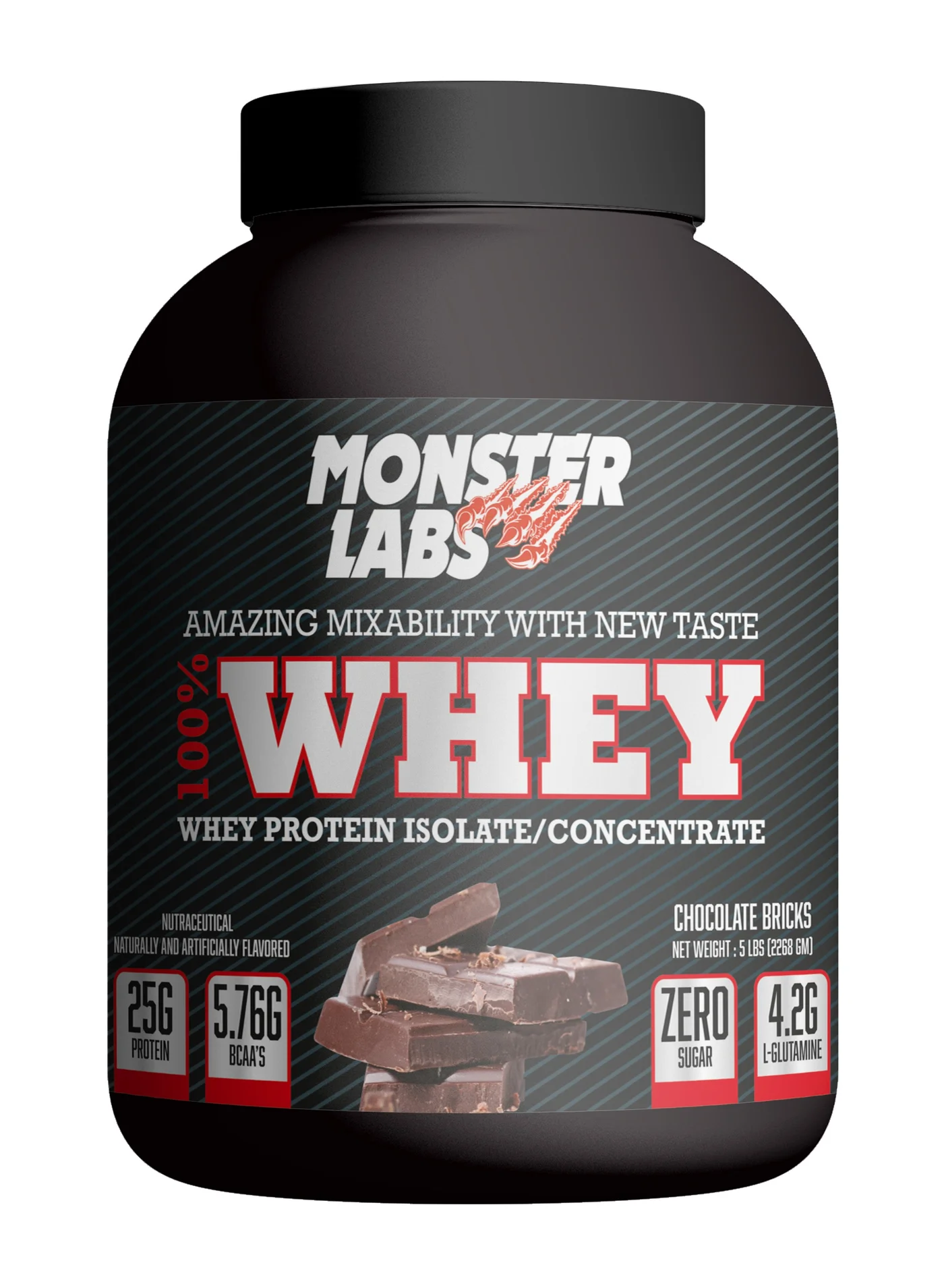 Premium Whey Protein Powder for Muscle Support and Recovery (Chocolate, 2.27 kg) cjsk6