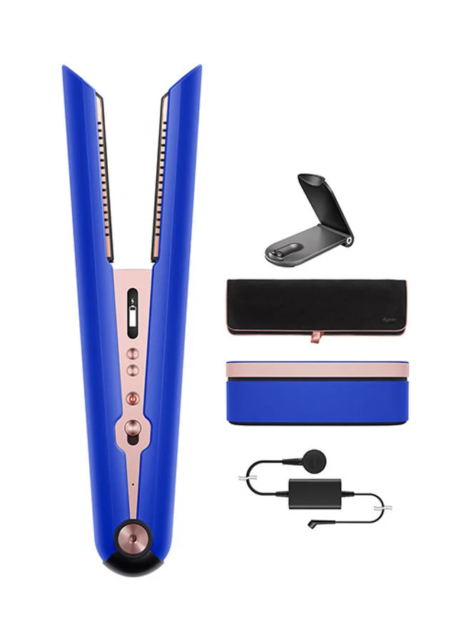 Premium Hair Straightener High-Speed Ionic Styling Tool with Advanced Heat Control (Blue Blush, 1 Unit) bi6tv