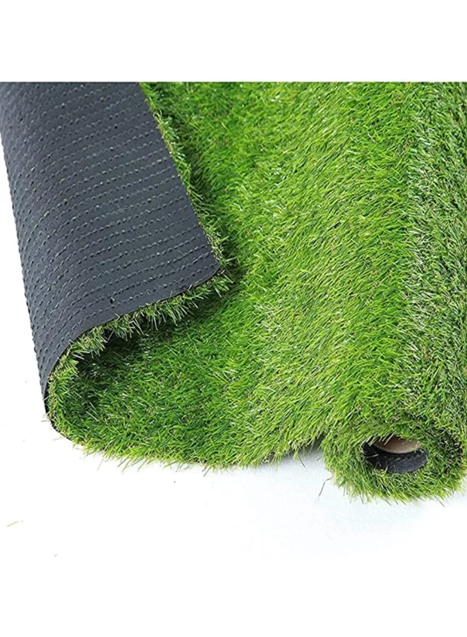 HOME TASTE Artificial Grass Carpet 30mm Premium Green Turf (Green, 2m x 3m) Realistic Turf Mat for Garden and Outdoor Decor e0w95