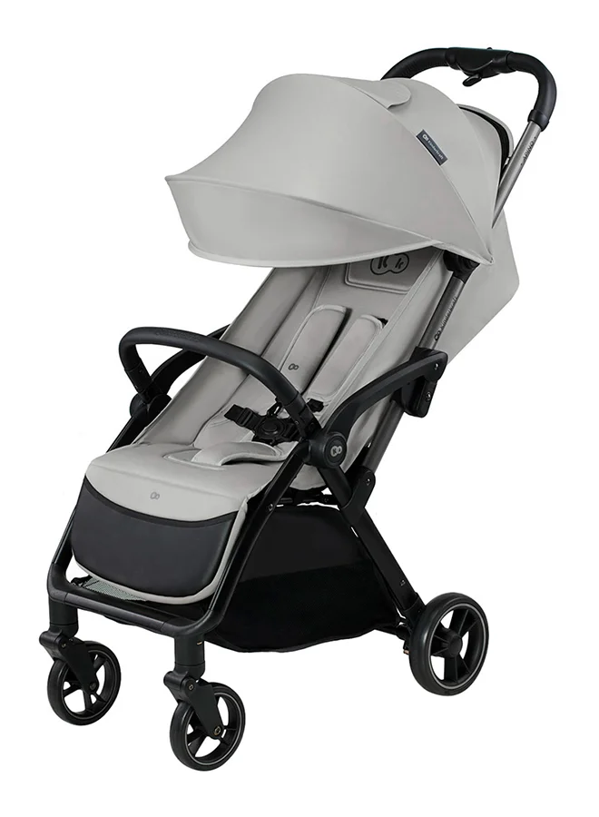 Kinderkraft Apino Lightweight Compact Baby Stroller (Dove Grey, One Size) 25mjc