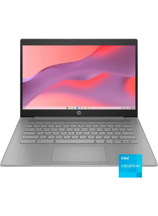 Premium 14-Inch Laptop Intel Celeron Dual-Core 4GB RAM 64GB eMMC Chrome OS (Modern Grey, 14-Inch) egawg