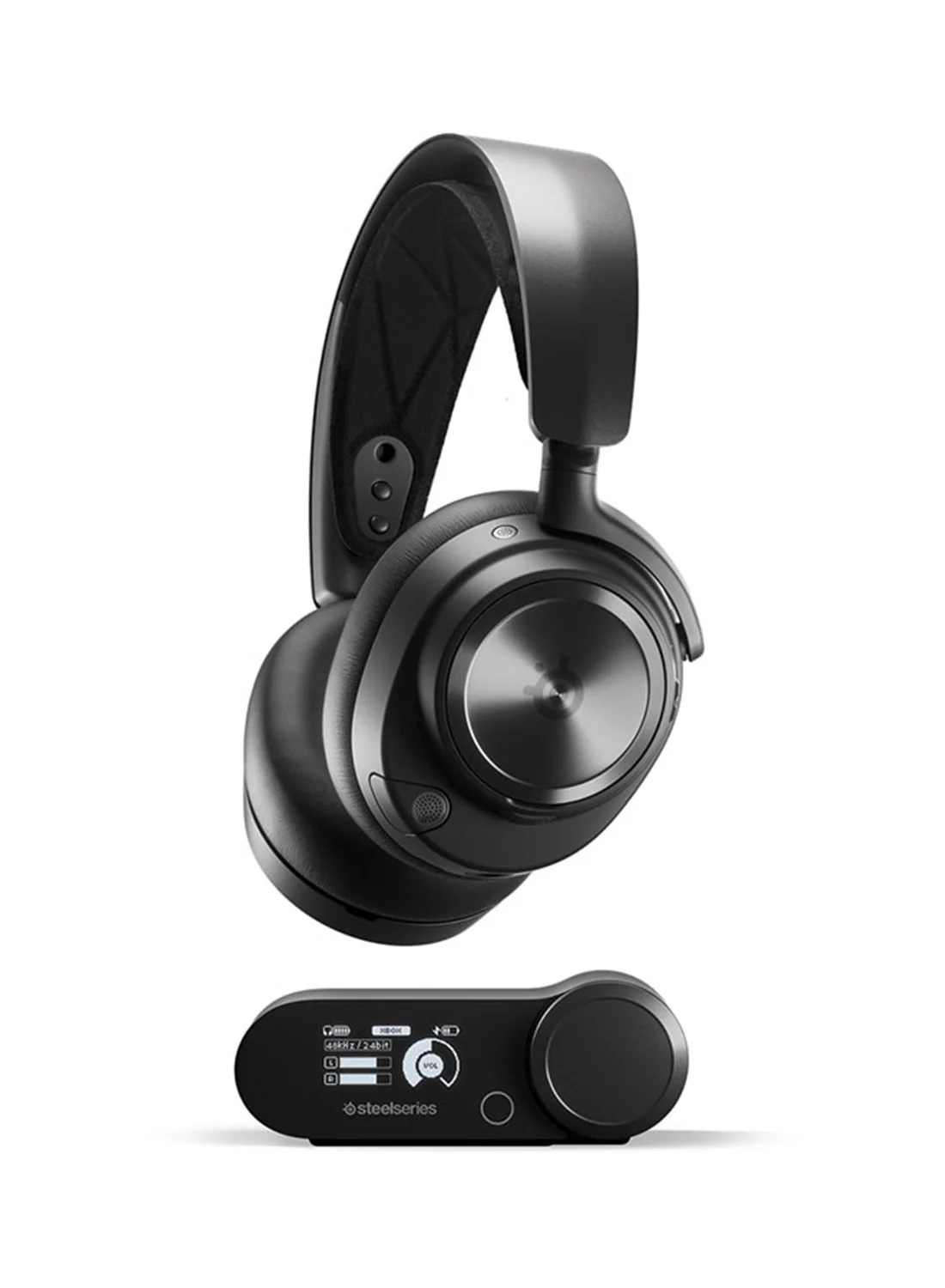 Premium Wireless Gaming Headset with Active Noise Cancellation and High-Fidelity Audio (Black, Over-Ear) o66lr