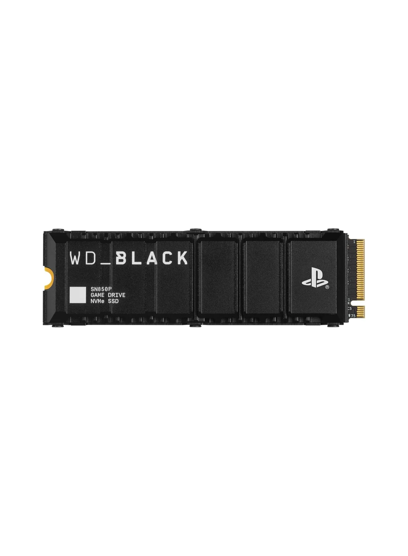 WD SN850P NVMe M.2 SSD Internal Storage Expansion with Heatsink for Gaming Consoles (2TB) p4qtr