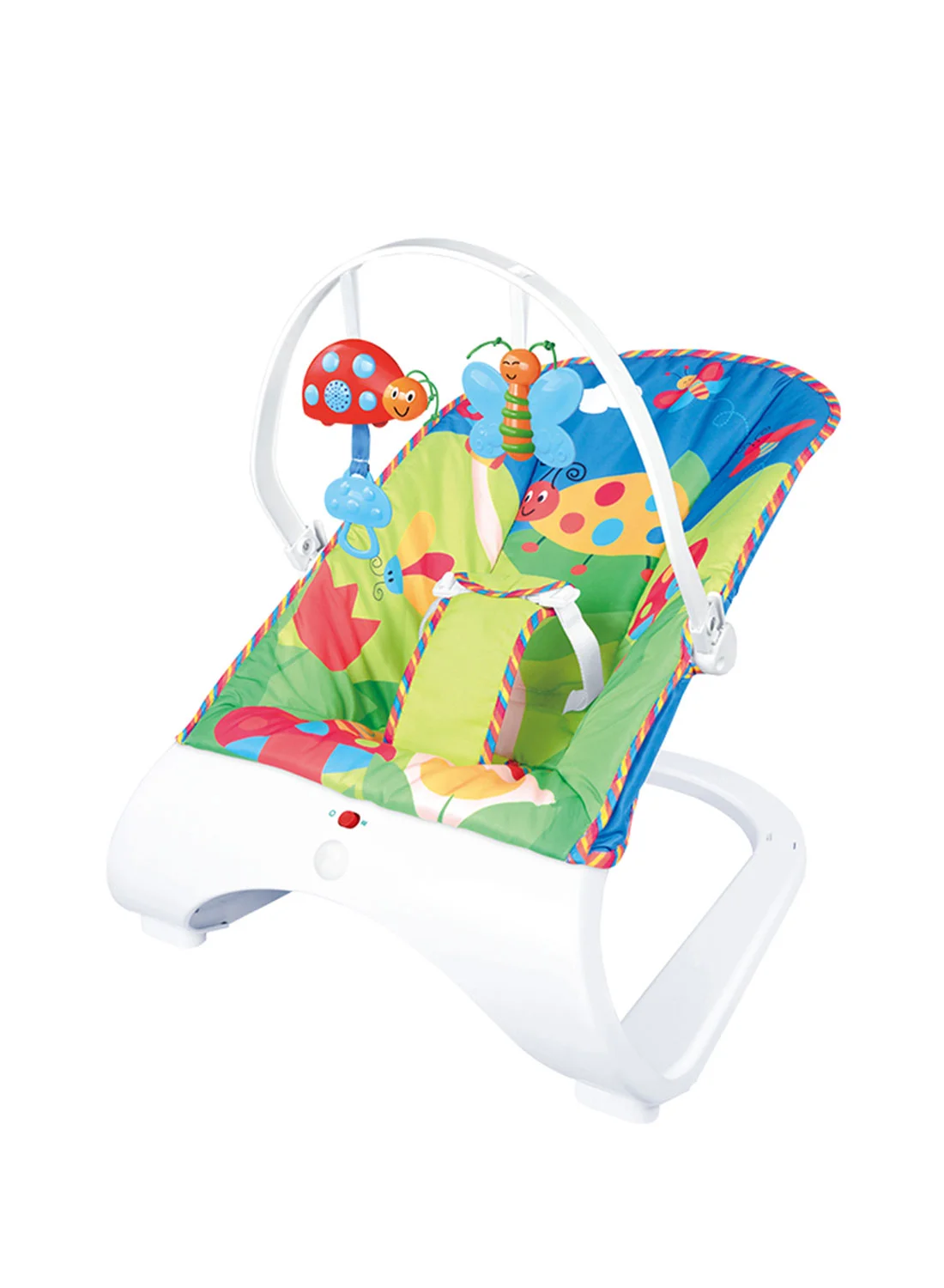 MaBaby Vibration Baby Rocking Chair with Music and Adjustable Recline (Newborn, Lightweight) 9pkhn