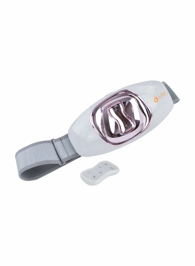 ARES Slimming Massager Belt with EMS Technology and Heating Function (16 Speeds, 6 Massage Heads, Adjustable) wunls