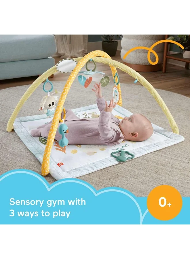 Simply Senses Newborn Activity Gym Play Mat (Premium Soft Fabric, 80 cm x 80 cm) 51lmq