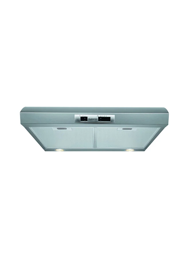 Premium Freestanding Slider Kitchen Hood Convertible 3-Speed Ventilation System (Silver, 60 cm) kwcda