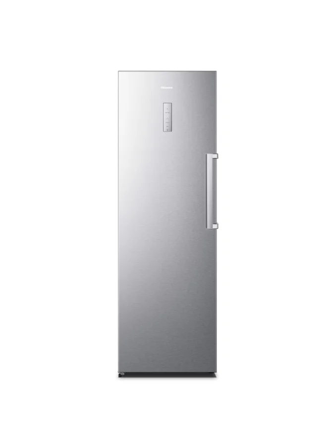 Premium Upright Freezer Single Door Stainless Steel Finish (Silver, 356 Litre) fjqlo