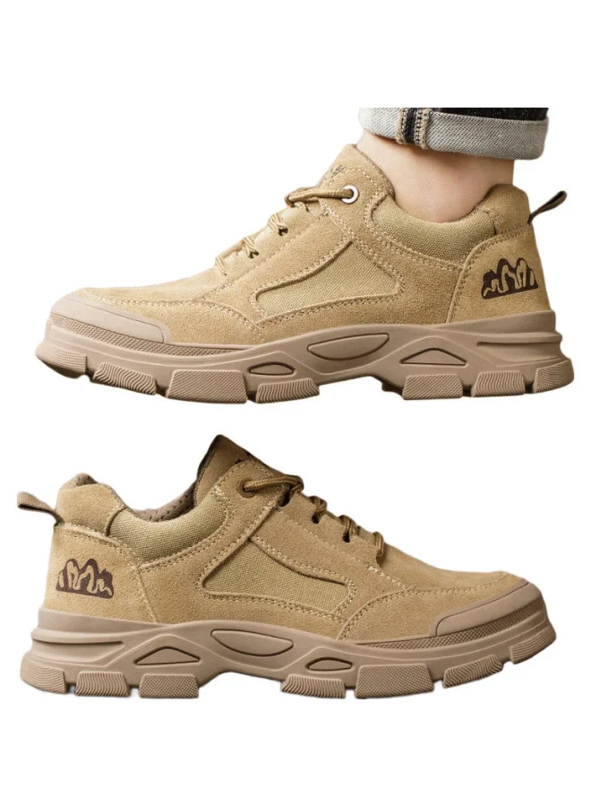 Old Housekeeper Safety Work Shoes for Men, Puncture-Resistant and Breathable Industrial Footwear with Non-Slip Sole (Size 41) wqdj0