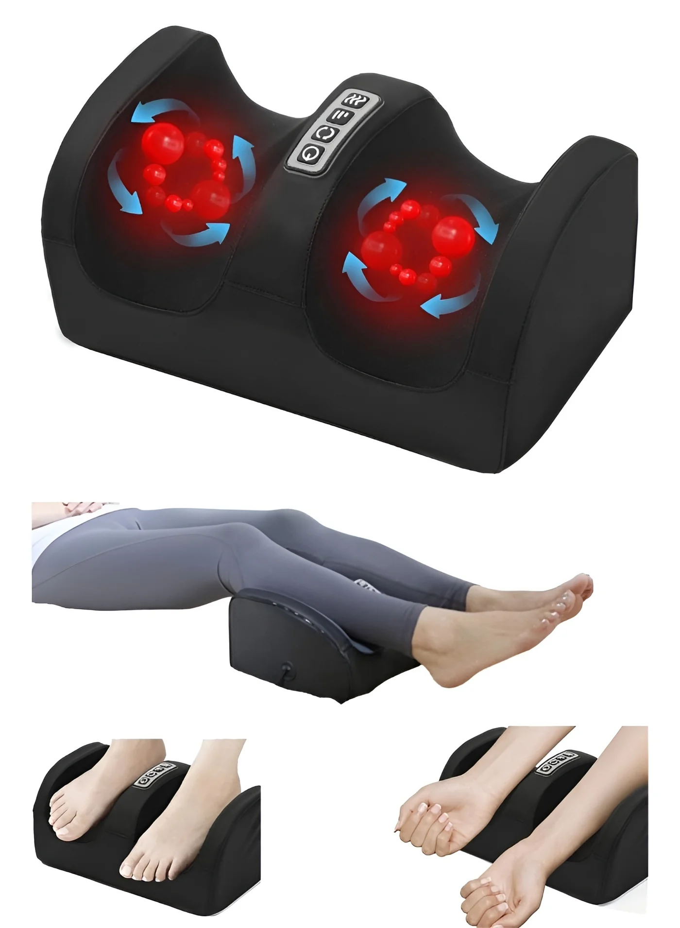 BORTONY Leg Air Compression Massager Electric Kneading Machine for Muscle Recovery and Circulation (Adjustable Intensity, One Size) ougb6
