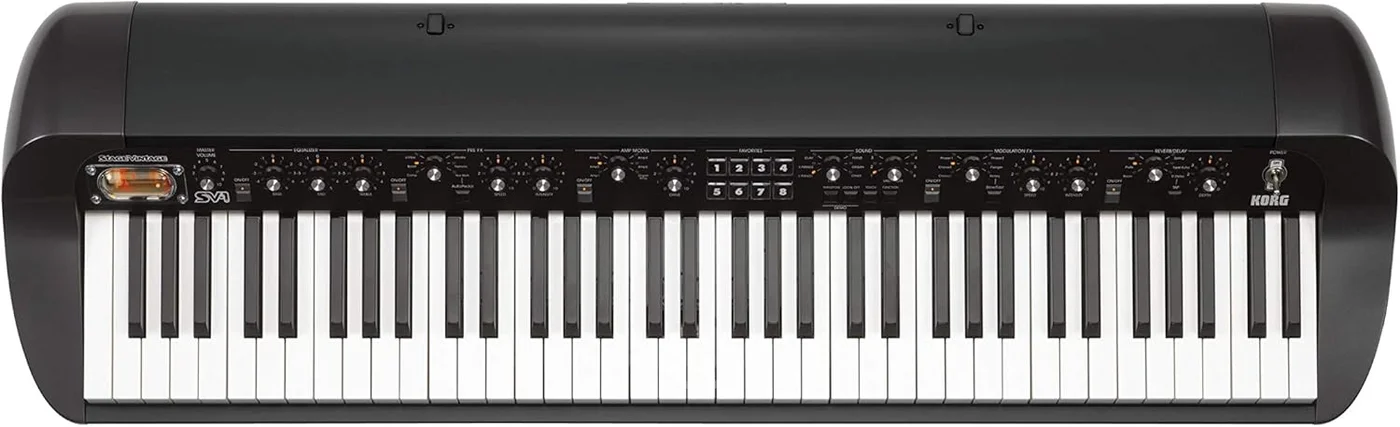 Premium Stage Vintage Digital Piano 73-Key Weighted Action Keyboard for Professional Performance l3rj1