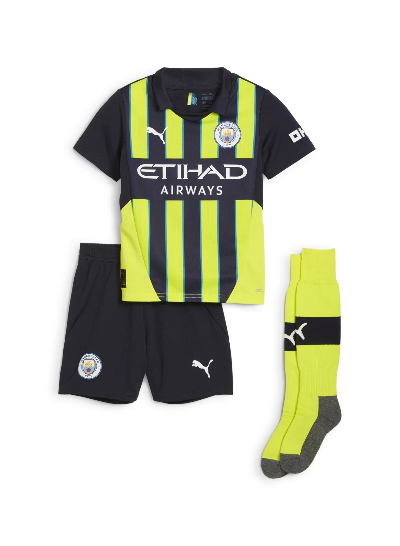 Sport Football Minikit Set 24/25 Away Edition (Blue, Kids) qvcq7
