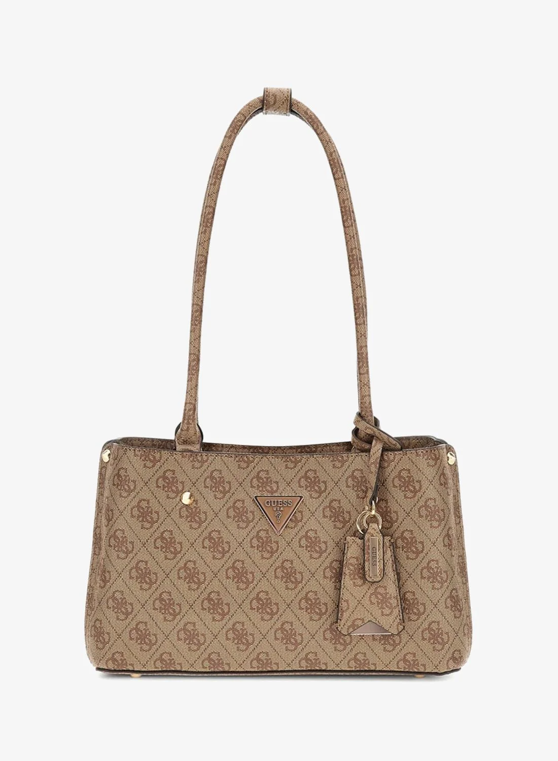 Meridian Logo Detail Satchel Premium Structured Handbag for Women (One Size) l5uol