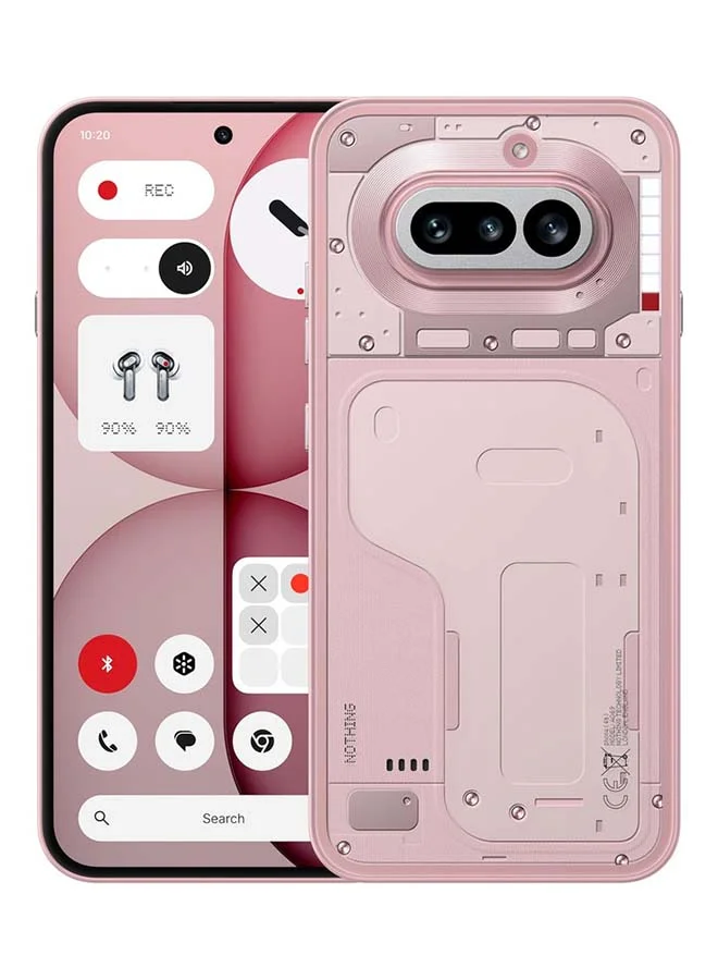 Premium 5G Smartphone Dual SIM 12GB RAM 256GB Storage (Pink, 6.83-inch Display) zhx1v