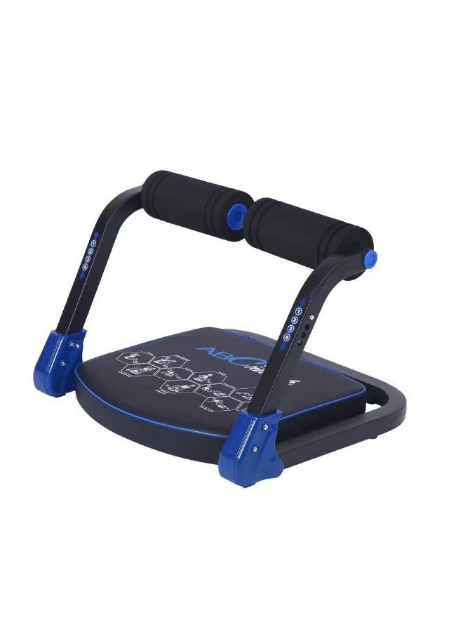 Easy Shop Abdominal Trainer Machine with Automatic Rebound and 3 Adjustable Resistance Levels for Home Gym Core Workout 9j7ja