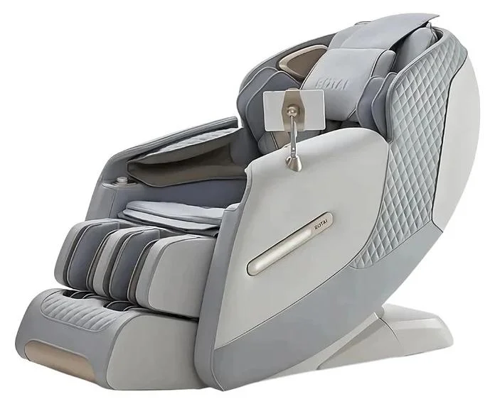 ROTAI Premium 3D Massage Chair with Long-Track System and Zero Gravity (Grey) mfetn