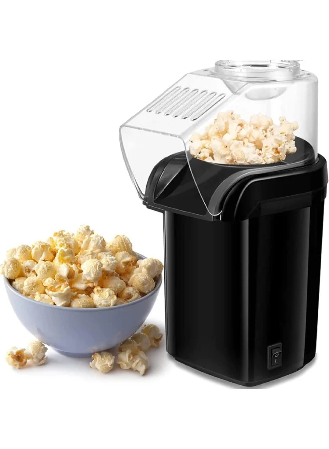Arabest Mini Electric Hot Air Popcorn Maker Premium Oil-Free Popcorn Machine (Compact, 1200W) fanrs
