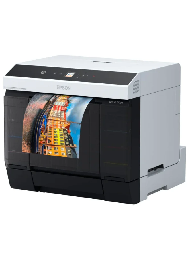 Professional Commercial Photo Printer High-Speed Duplex Printing System (Black) fuz03