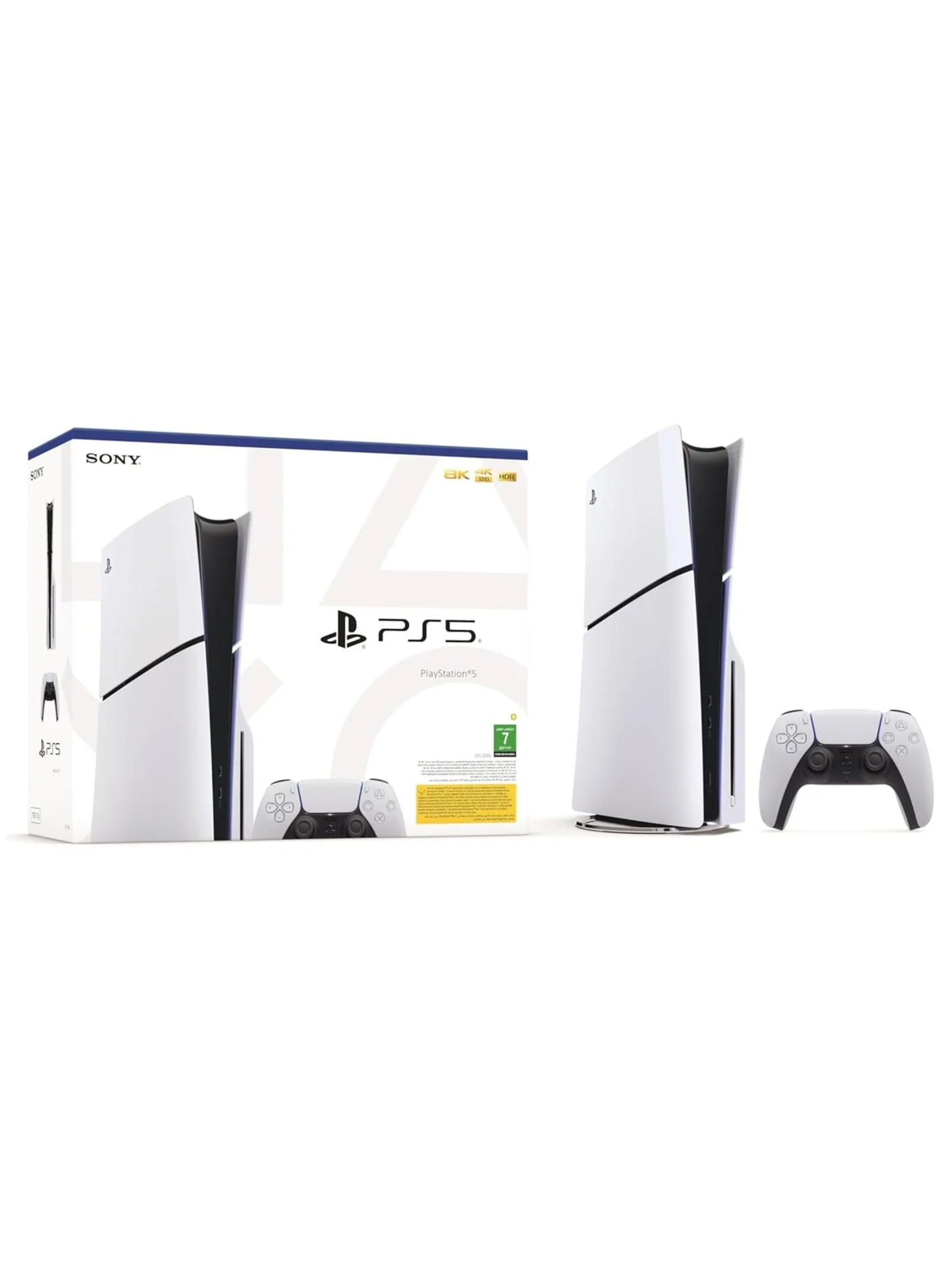 Premium Slim Disc Gaming Console High-Performance Home Entertainment System (Standard Edition) 2465k