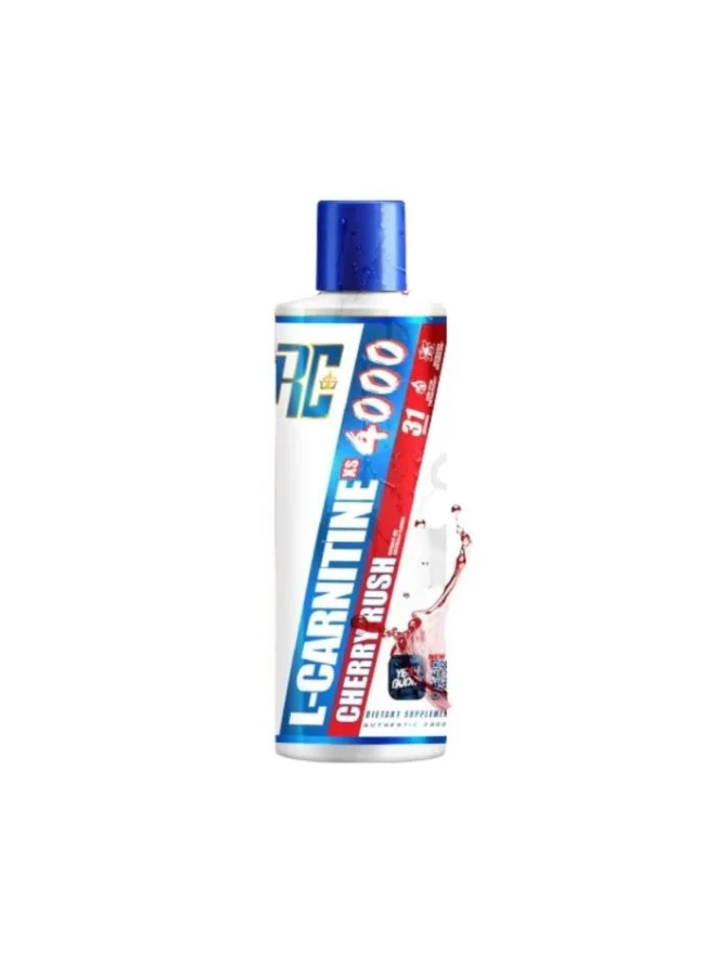 L-Carnitine 4000 XS Liquid Supplement Cherry Rush (473 mL) 1sf7j