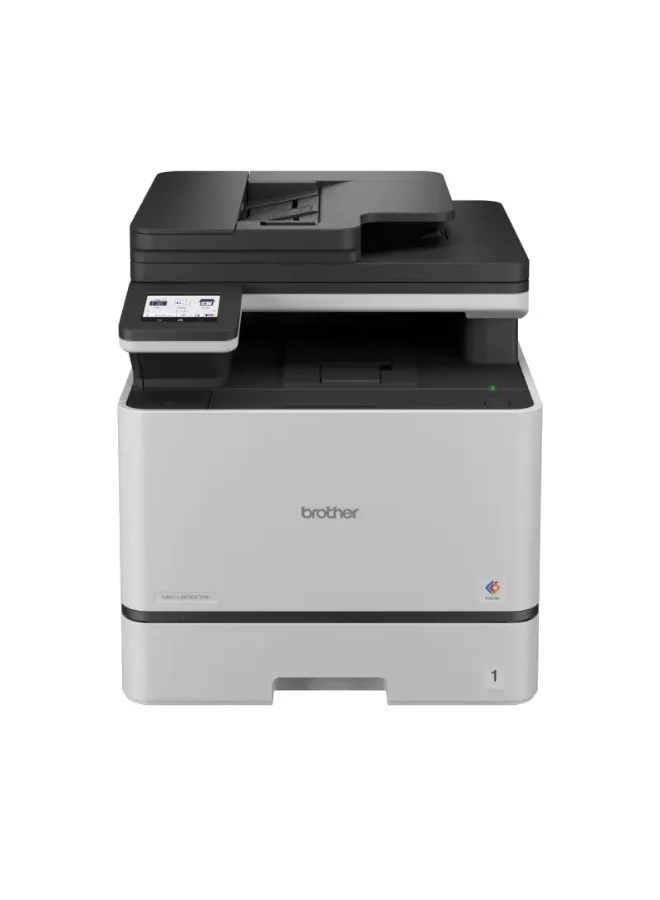 Premium Color Laser Multifunction Printer, Wireless Network Ready, Automatic Duplex Printing, High-Speed 31ppm, Professional Office Solution (Black, White) adwwq