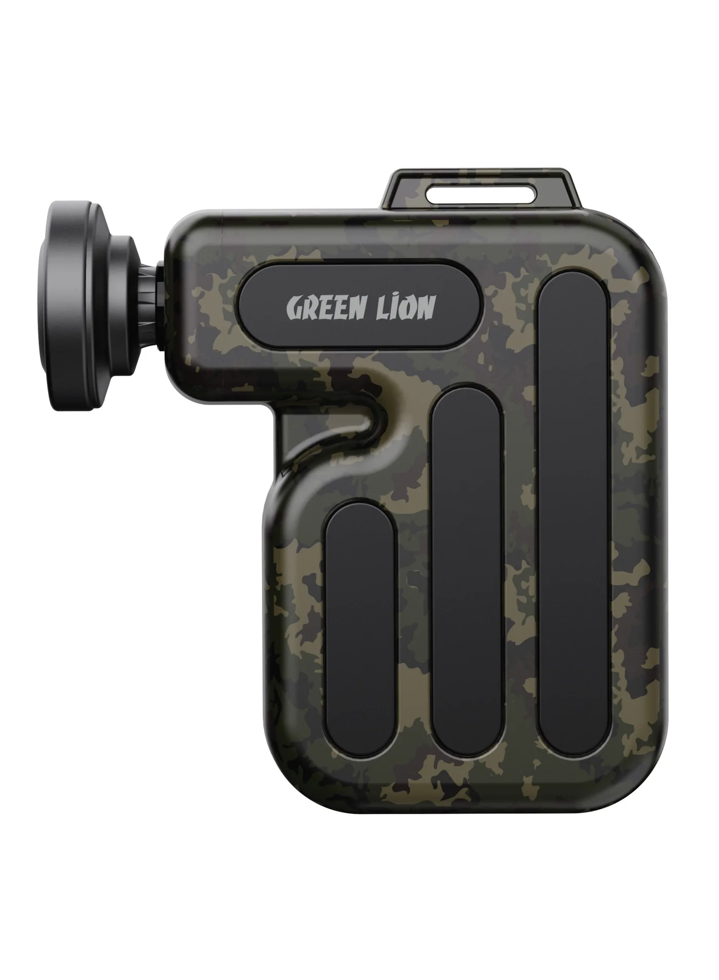 GREEN LION Mini Massage Gun Deep Tissue Percussion Massager (4 Speed Levels, Army Green) fgtjj