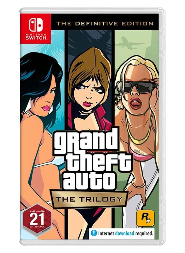 Open World Action Adventure Game Trilogy Definitive Edition for Nintendo Switch (English & Arabic Language Support) zxsv4