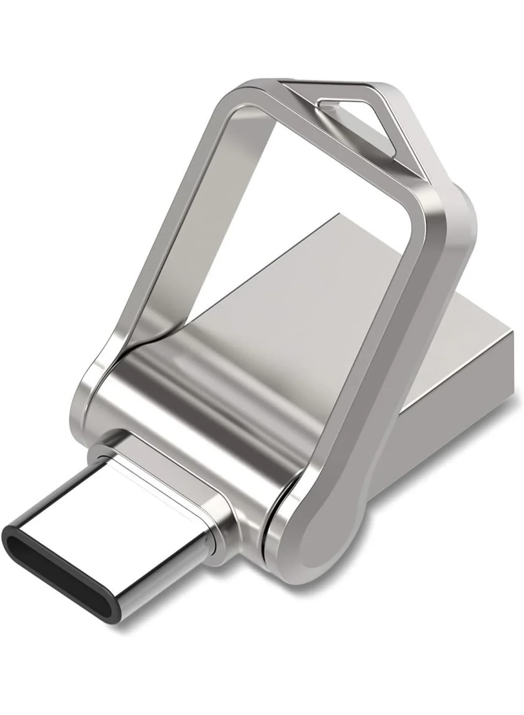 INSIJAM Dual Interface USB Flash Drive Type C and USB 3.0 High-Speed Data Storage for Smartphones Laptops and Tablets (64 GB) 7v7sa