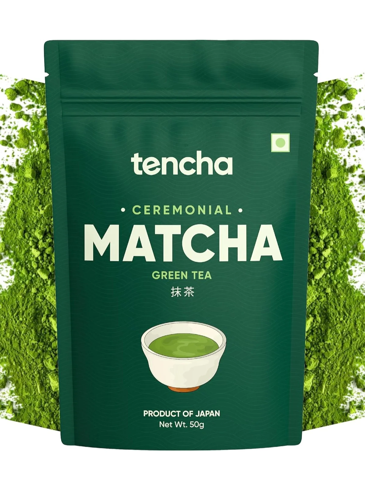 Tencha Ceremonial Matcha Green Tea Powder Premium Japanese Grade (Green, 50g) lqzg8