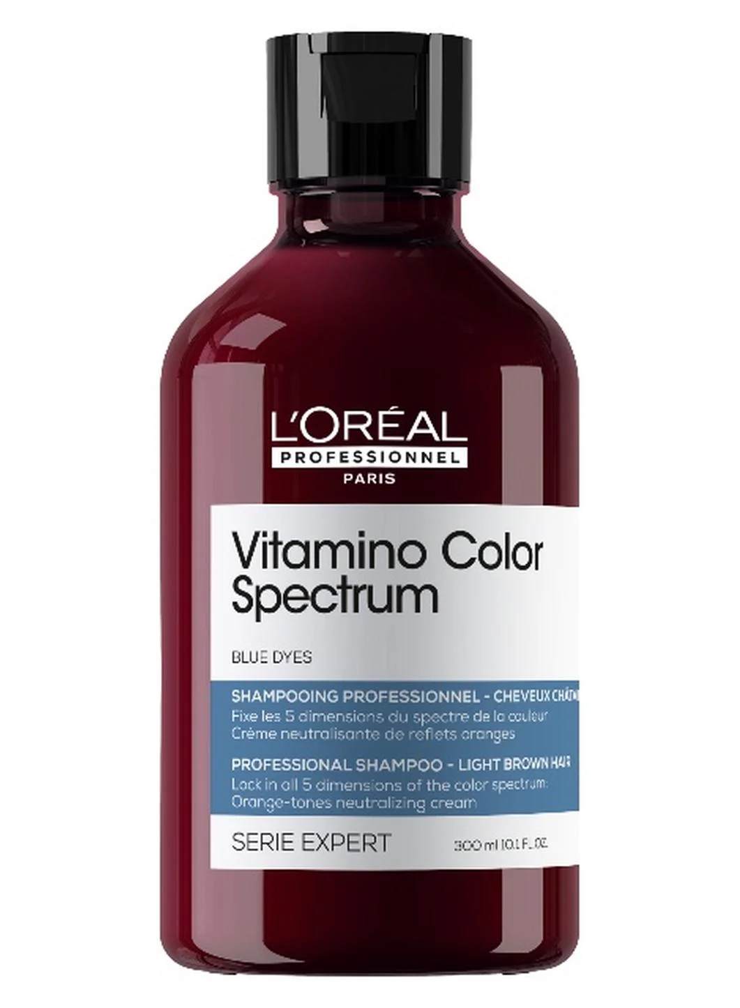 Professional Color-Enhancing Blue Shampoo for Neutralizing Brassiness (300 mL) cumt8