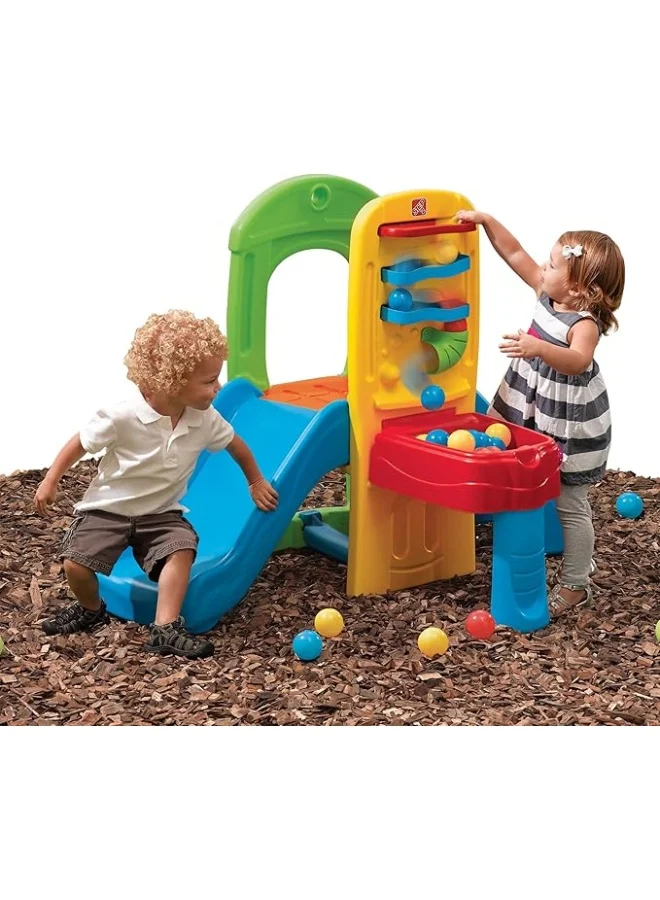 Premium Outdoor Play Ball Fun Climber Activity Set for Kids (Durable PVC, 120 cm x 90 cm) gdrry